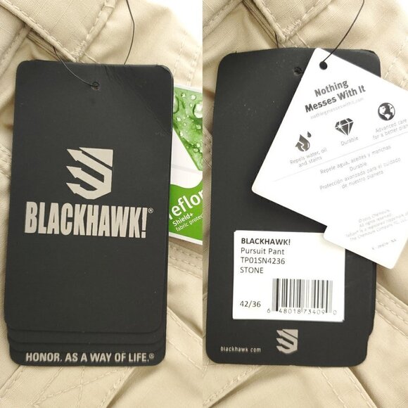 Blackhawk Pursuit Cargo Pants Ripstop Stretch Teflon Men "42x36" Real 44x36 NWT - Picture 2 of 14